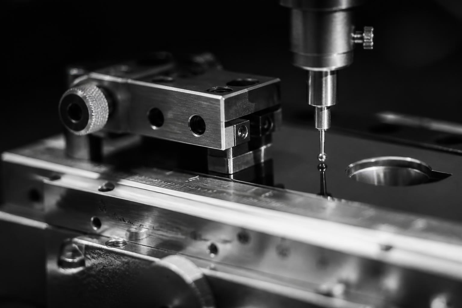 Laboratory instrumentation panel with fine measurement detail